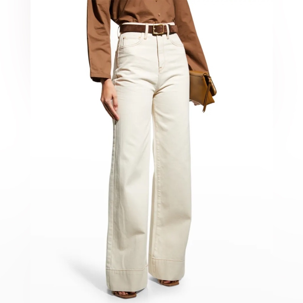 Triarchy Ms Onassis High-Rise Wide-Leg Jeans